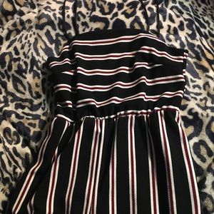 striped jumpsuit